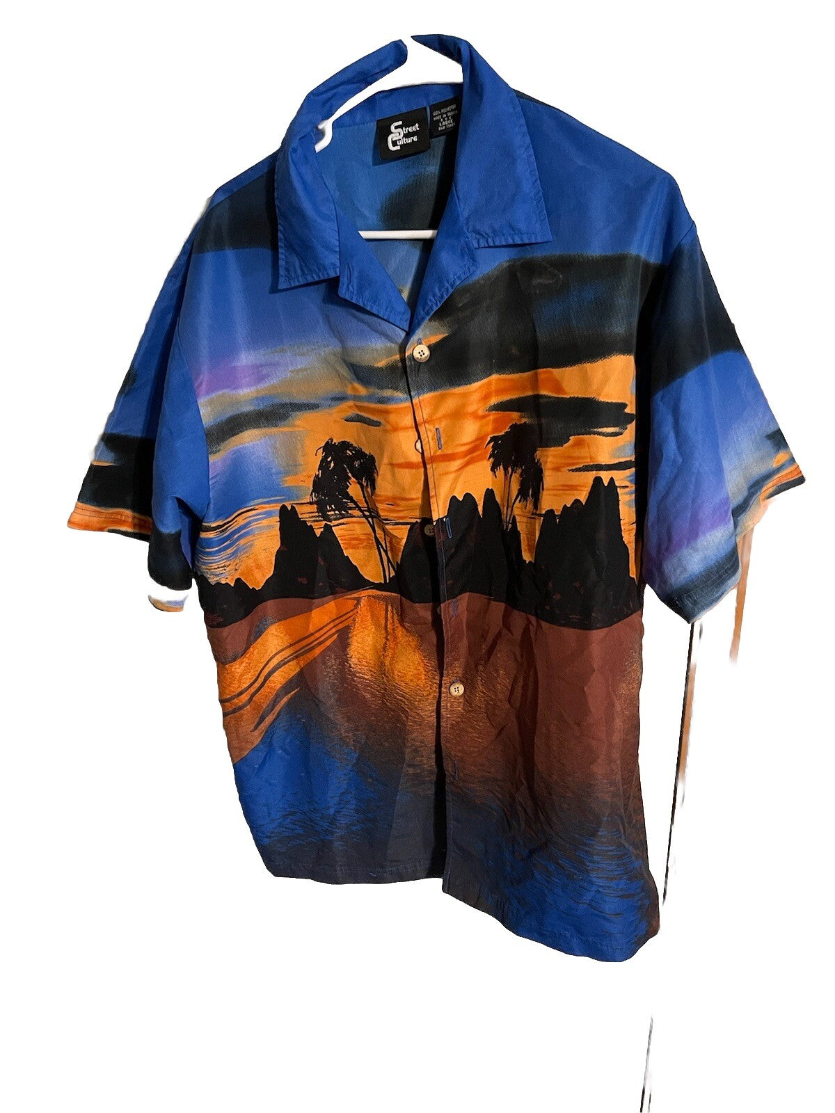 Street Culture Hawaiian Shirt Large