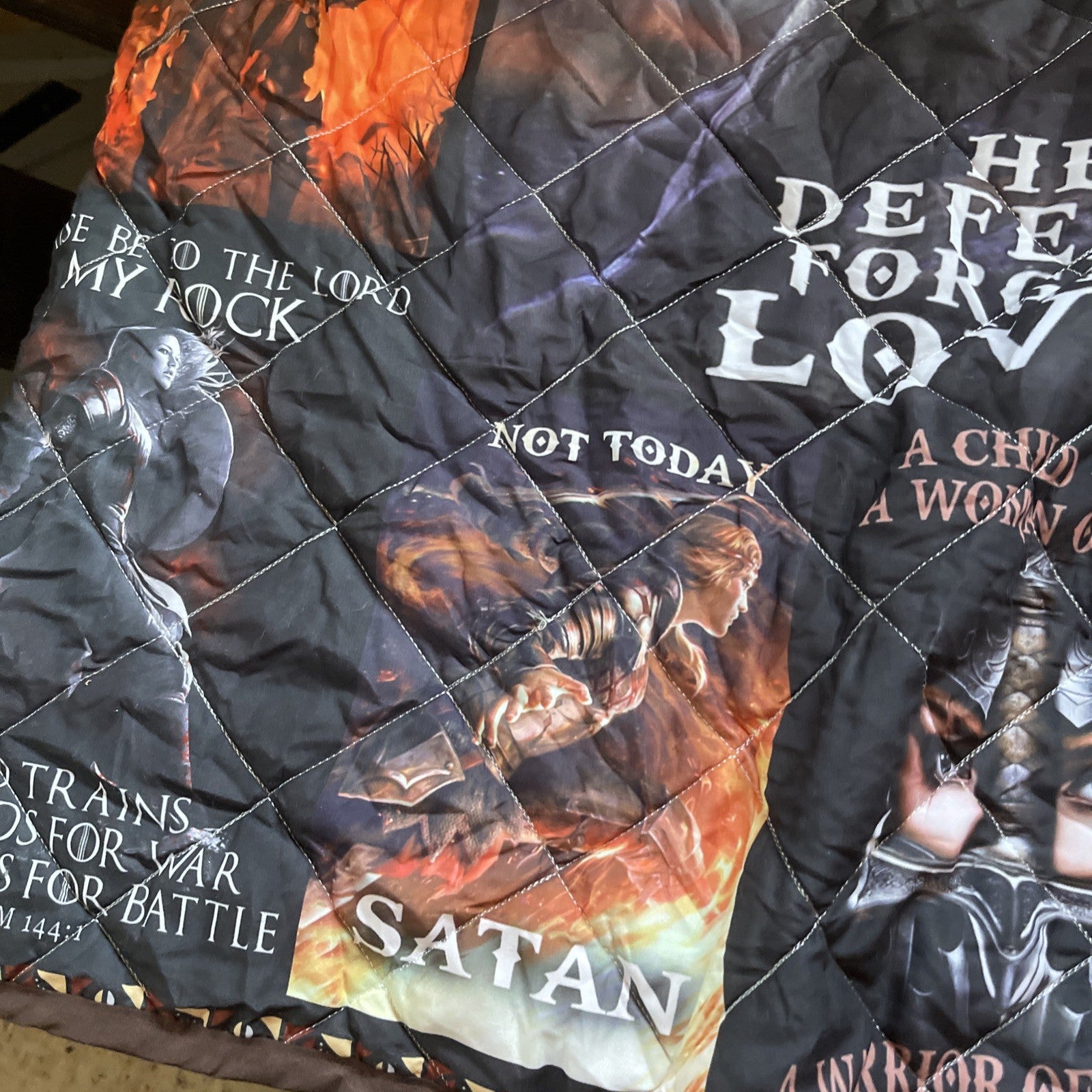 Religious Graphic  Blanket