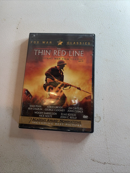 The Thin Red Line (DVD, 2009, Widescreen Sensormatic)