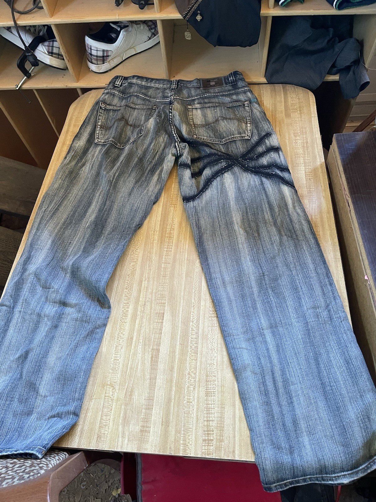 Azzure Jeans Baggy Wide Leg Hiphop Streetwear 