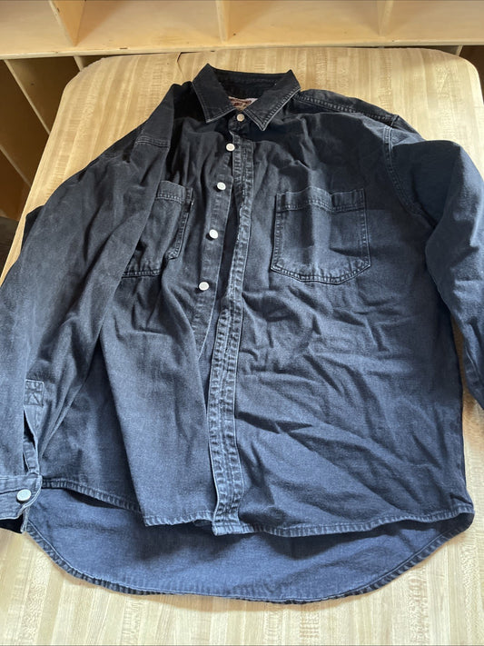 Vintage Pachinno Jeans Shacket Large 