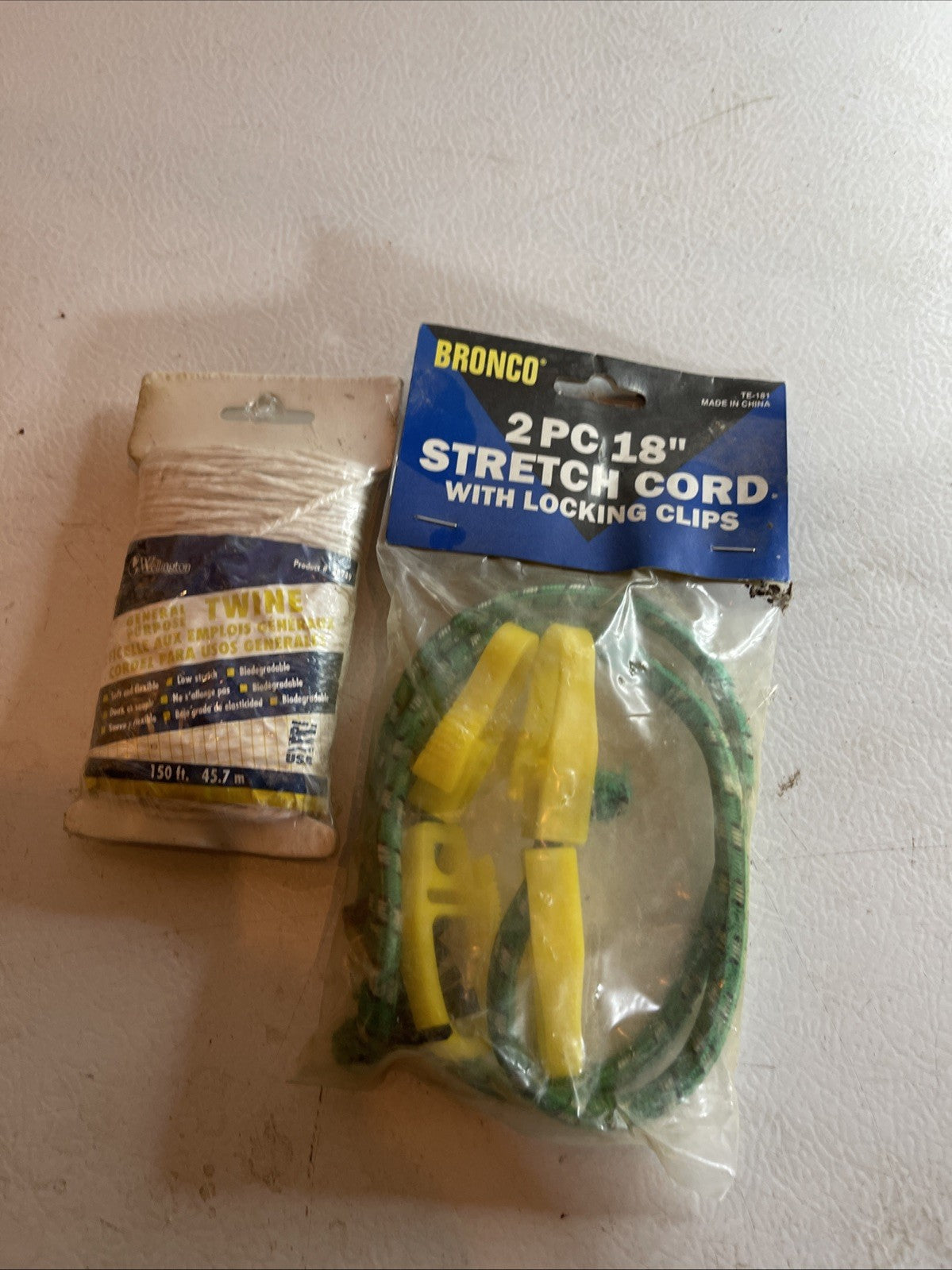 Stretch Cords And Twine Lot