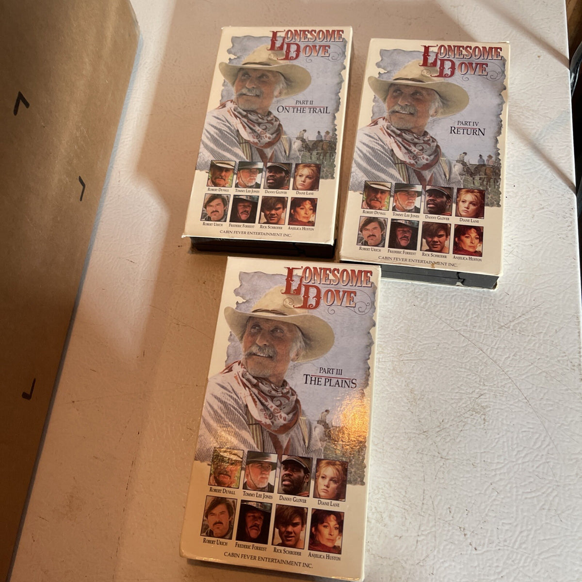 Lonesome Dove VHS Lot
