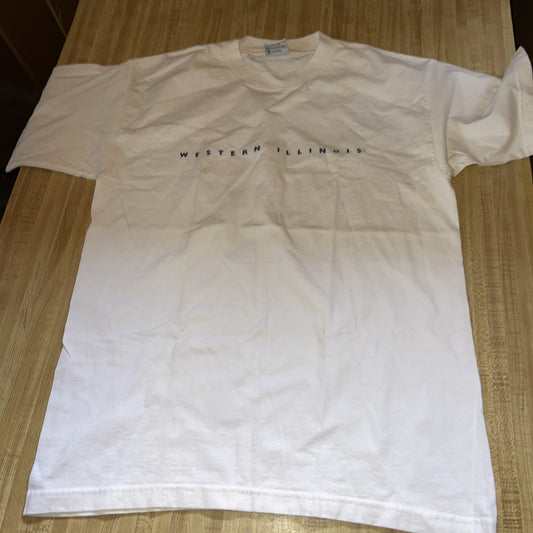Vintage Western Illinois T Shirt Large 