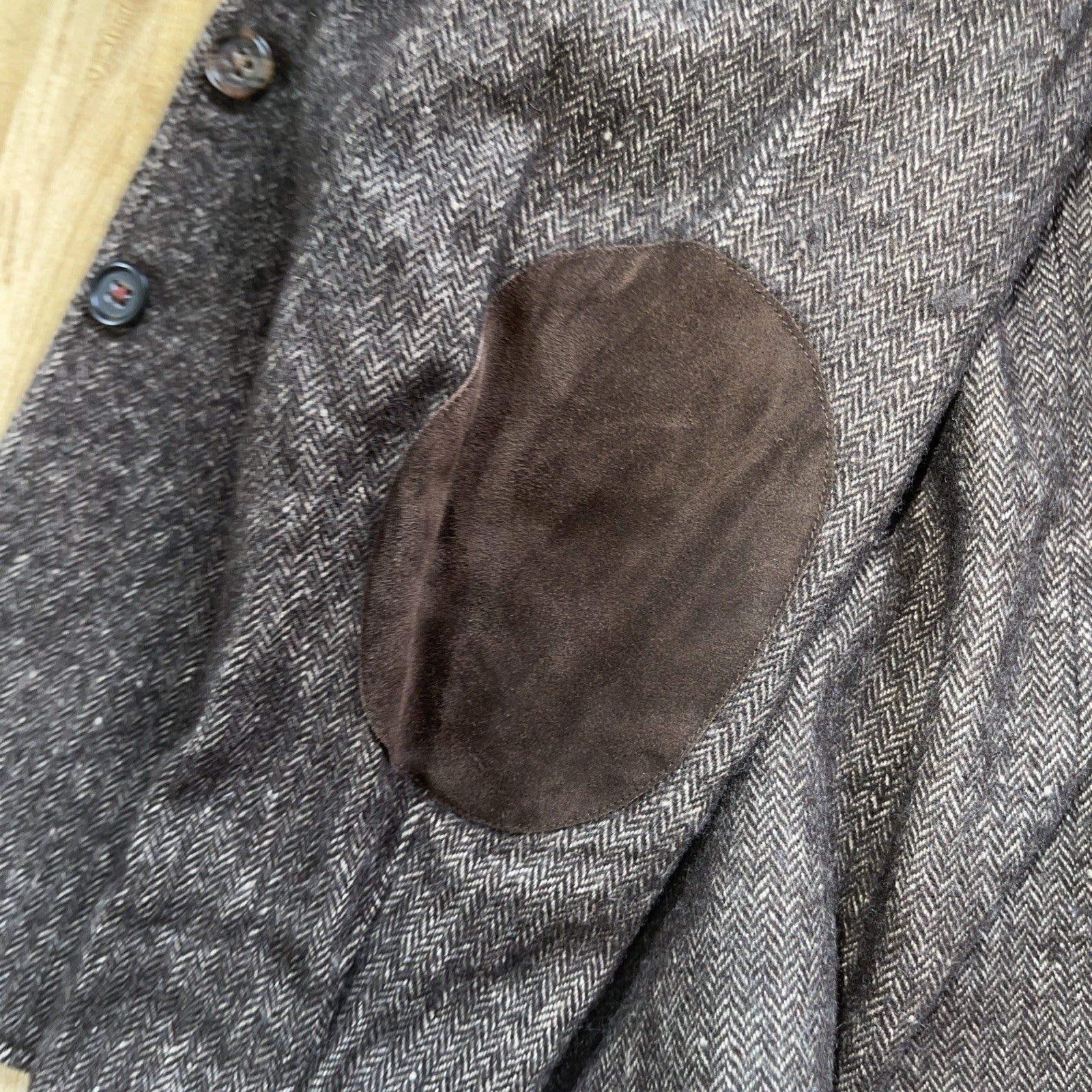 Vintage Banana Republic Women’s Blazer 12 Linen Wool Blend