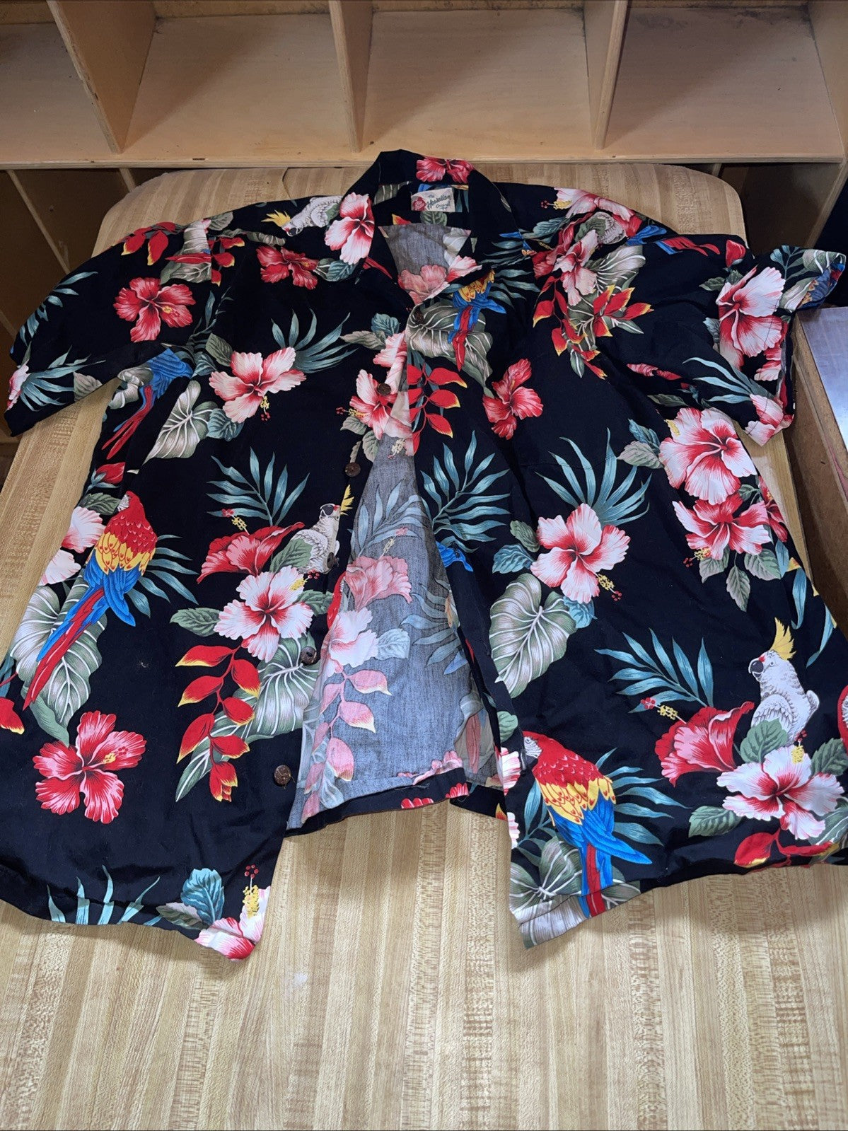 hilo hattie hawaiian shirt 2xl