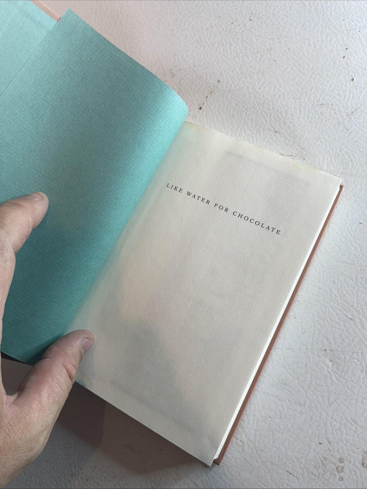 like water for chocolate book Hardcover 