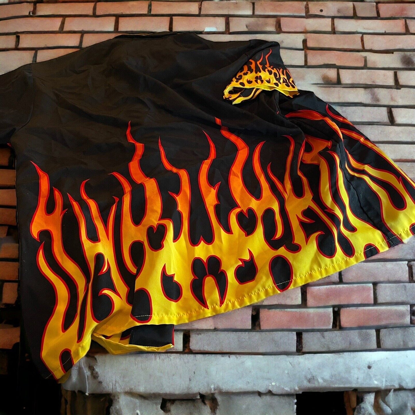 Vintage D Clothing Flame Shirt XL