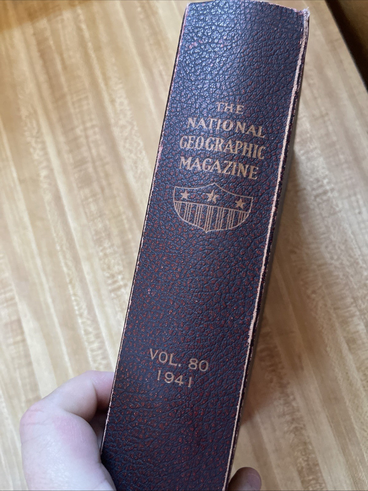 National Geographic Index 1941 Hardcover 
