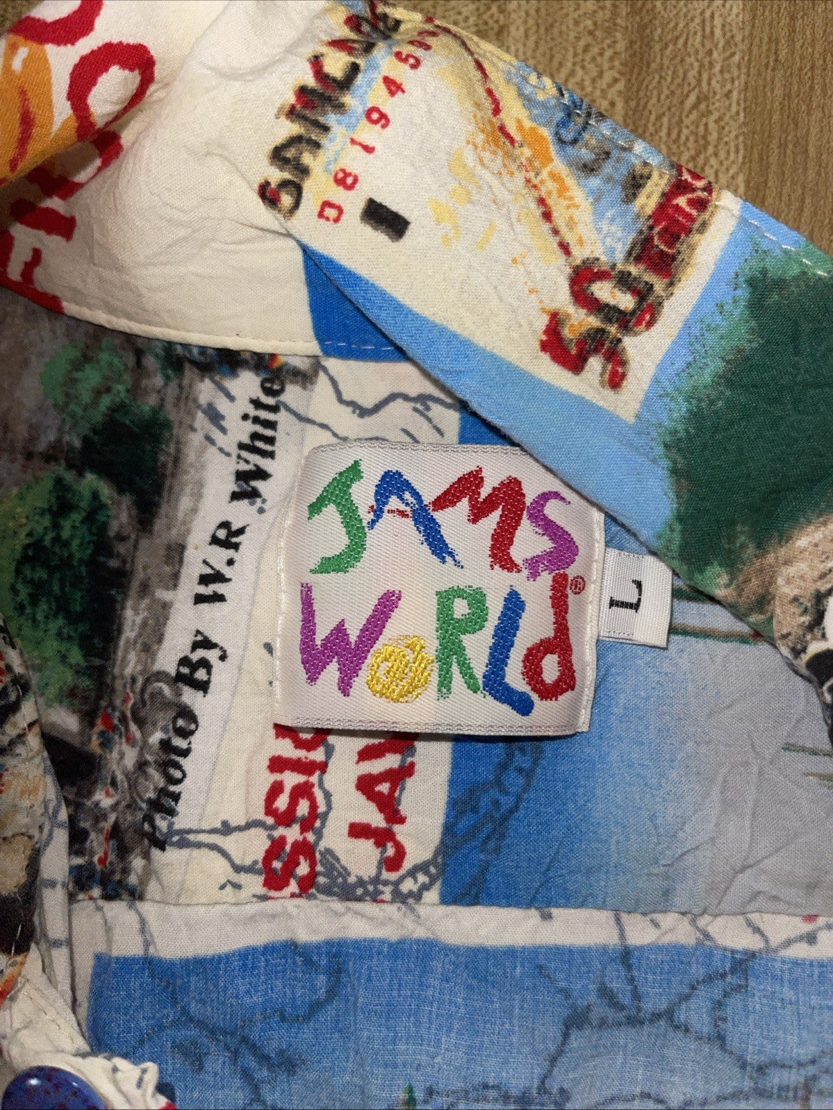Jams World Shirt Large 