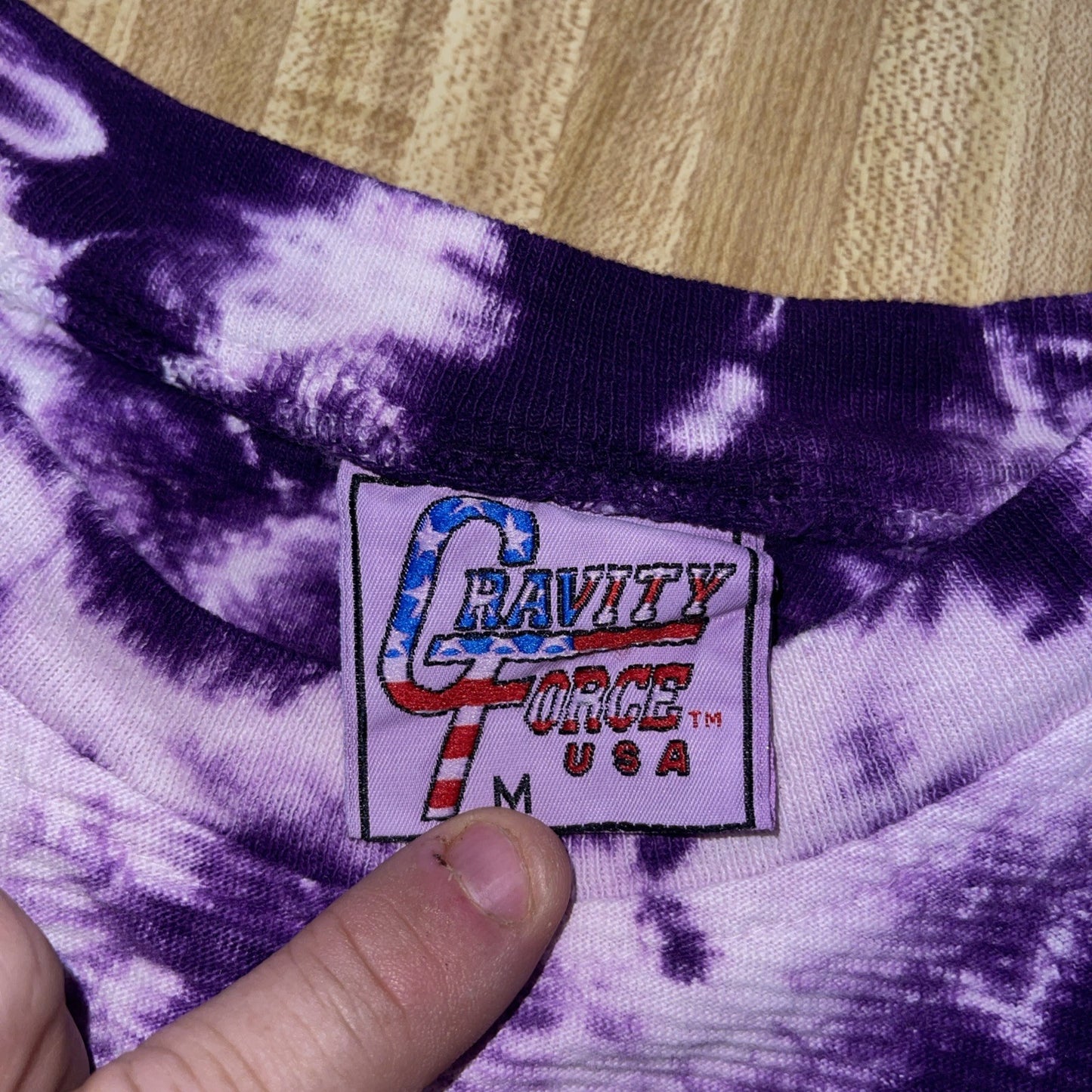 Vintage Gravity Force T Shirt Medium 