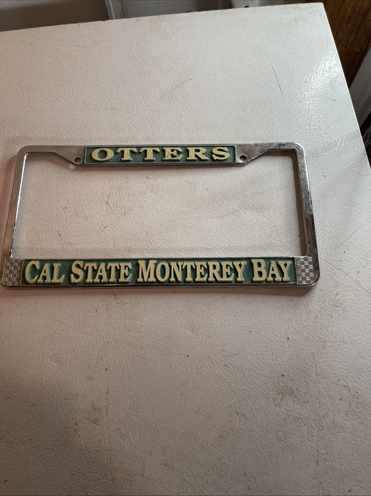 Cal State Montgomery Bay Otters License Plate Holder 
