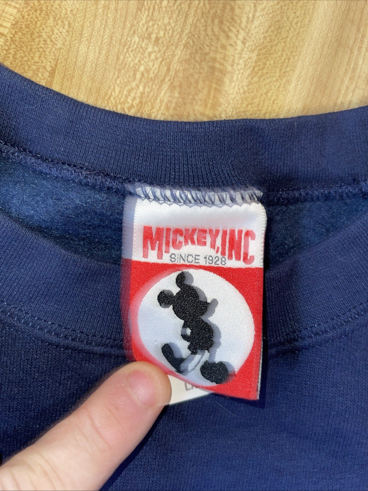 Vintage Mickey Inc Sweatshirt Large 