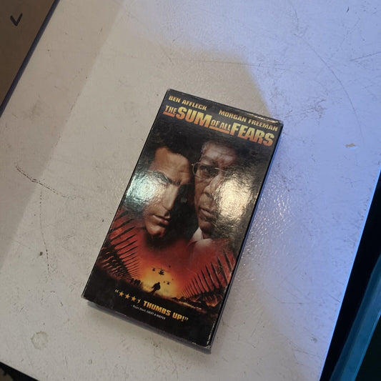 The Sum of All Fears (VHS, 2002)