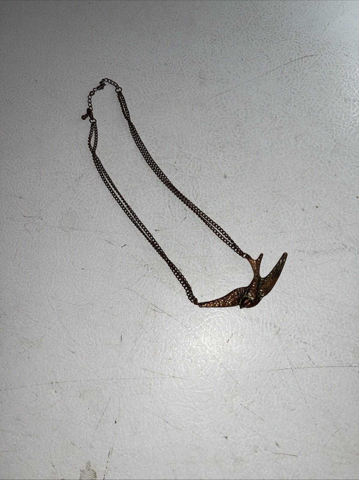 Necklace With Eagle Pendant 