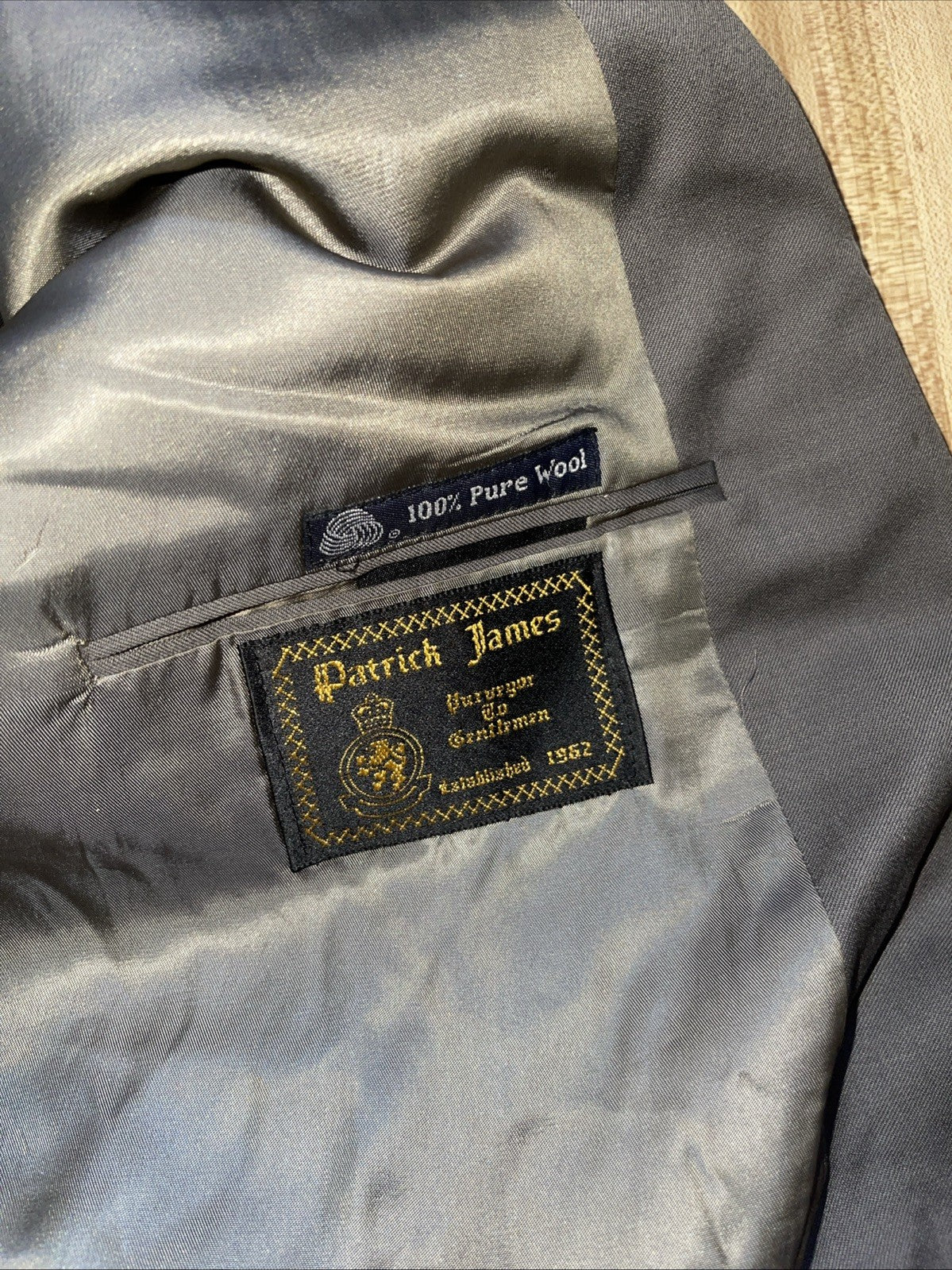 vintage burberrys wool blazer