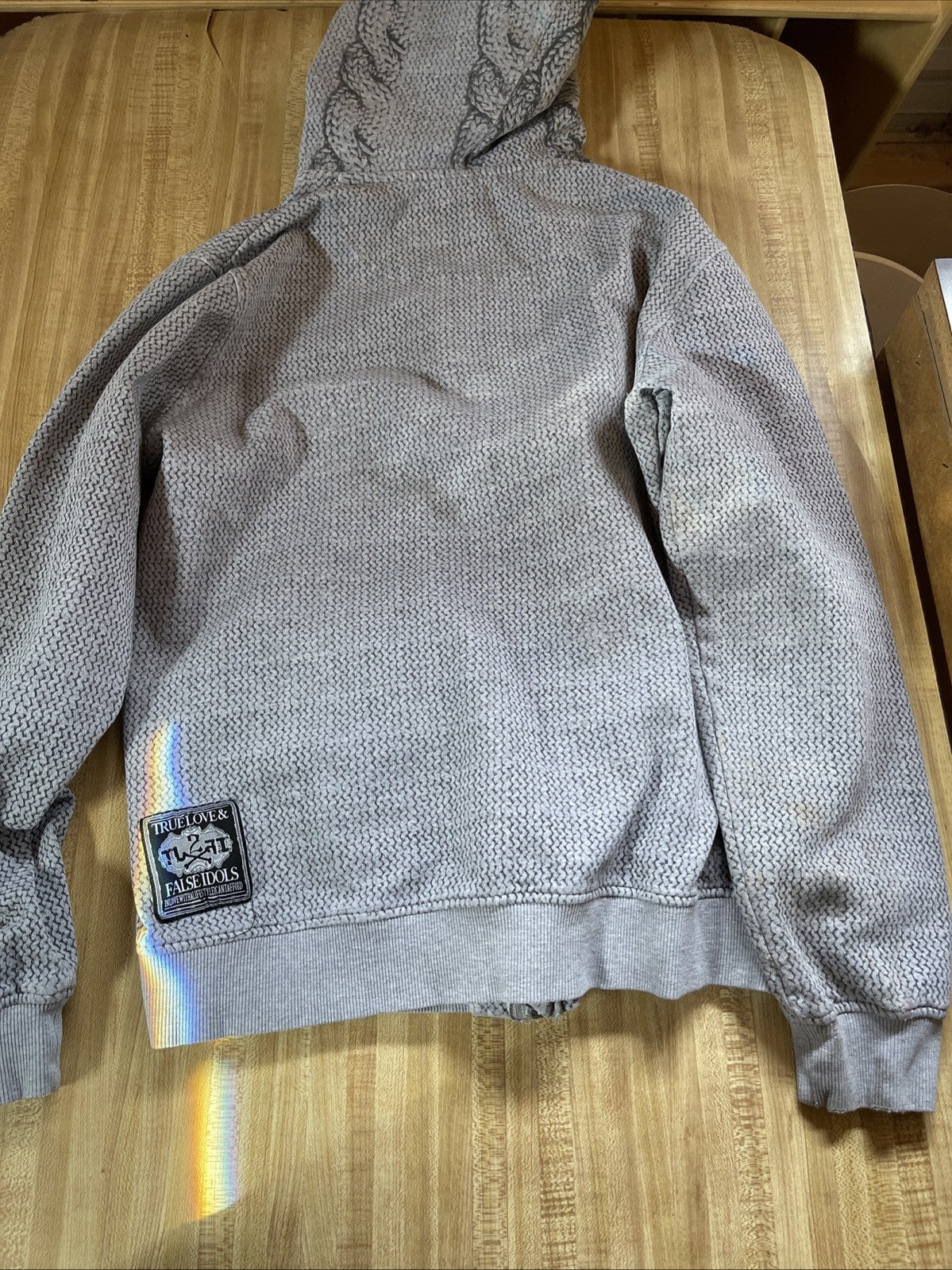 True Love & False Idols Inphonics Full Zip Hoodie Large