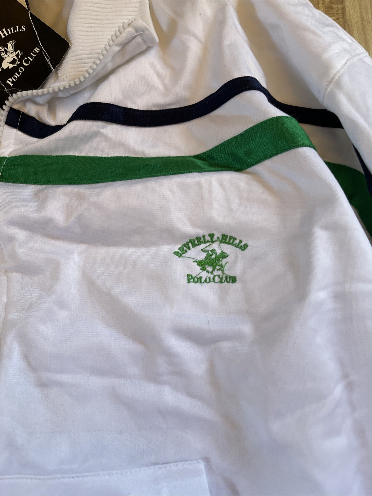 Deadstock Beverly Hills Polo Club Track Jacket Large 