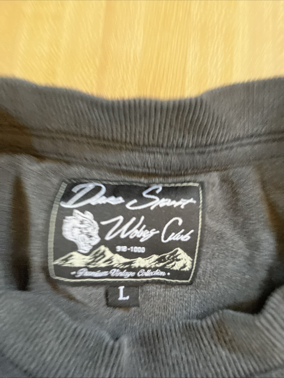 Darc Sport Wolves Club Long Sleeve T Shirt Large 