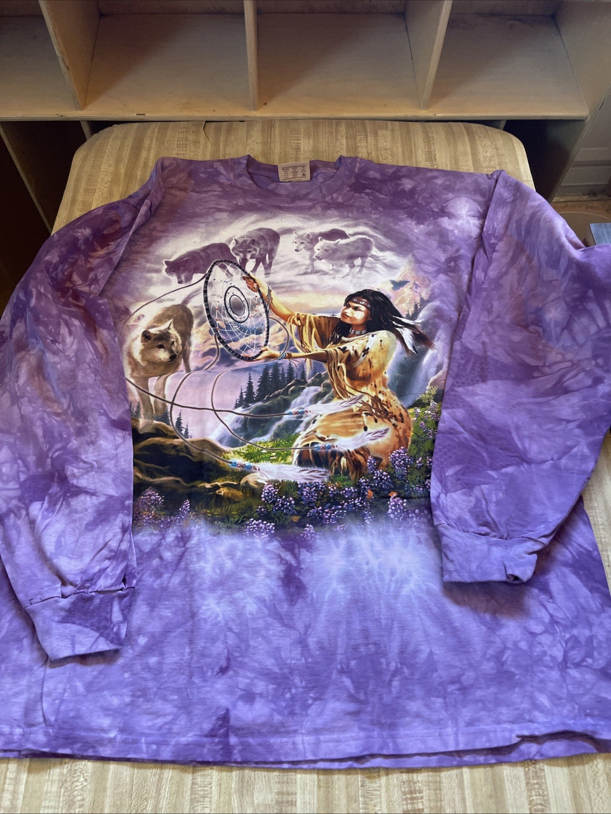 Vintage The Mountain Long Sleeve T Shirt 3XL 