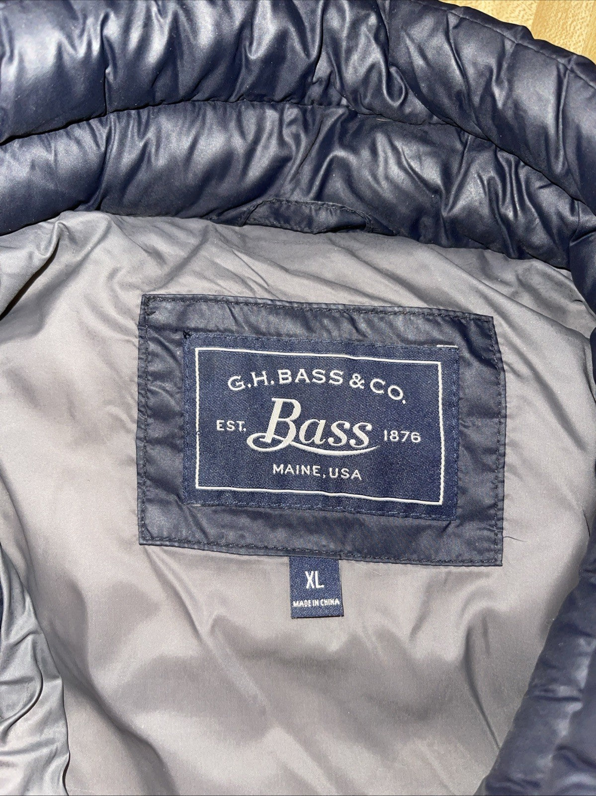 GH Bass Puffer Vest XL