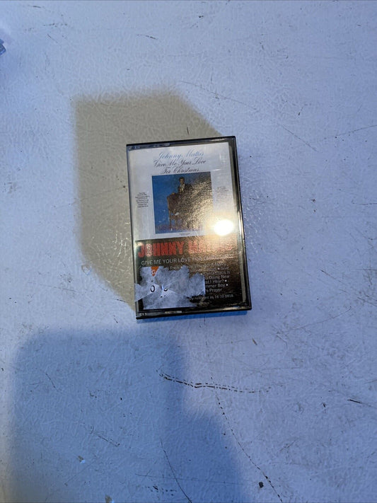 Give Me Your Love for Christmas by Johnny Mathis Cassette,  Columbia