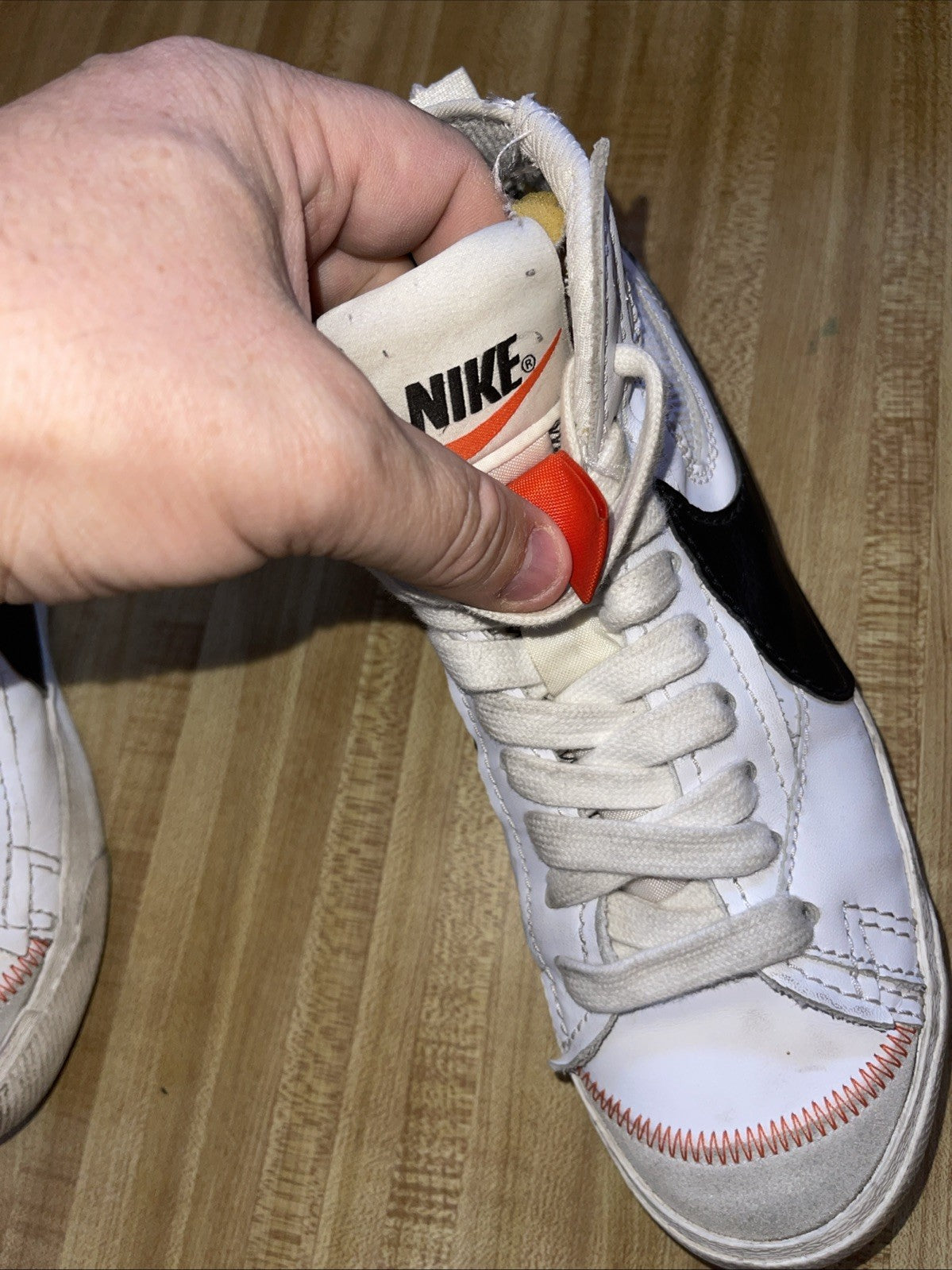 Nike Blazer Mid 77 Jumbo Swoosh Size 9