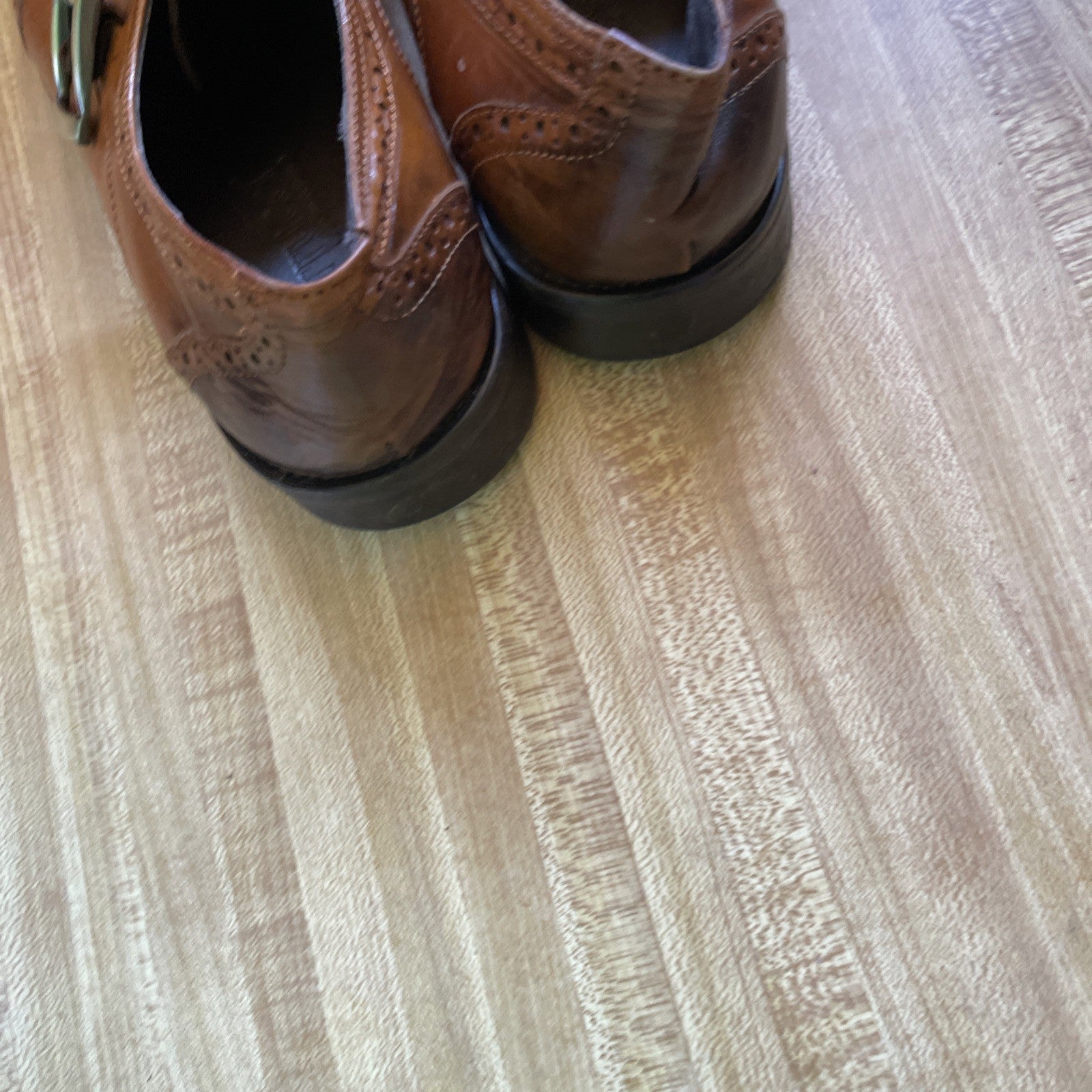Carrucci Monk Strap Shoes 10 See Pictures 