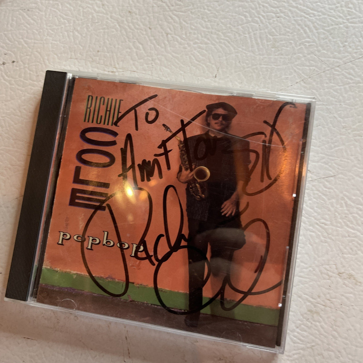 Popbop by Richie Cole (Sax) (CD, 1987, Milestone (Label)) Autographed