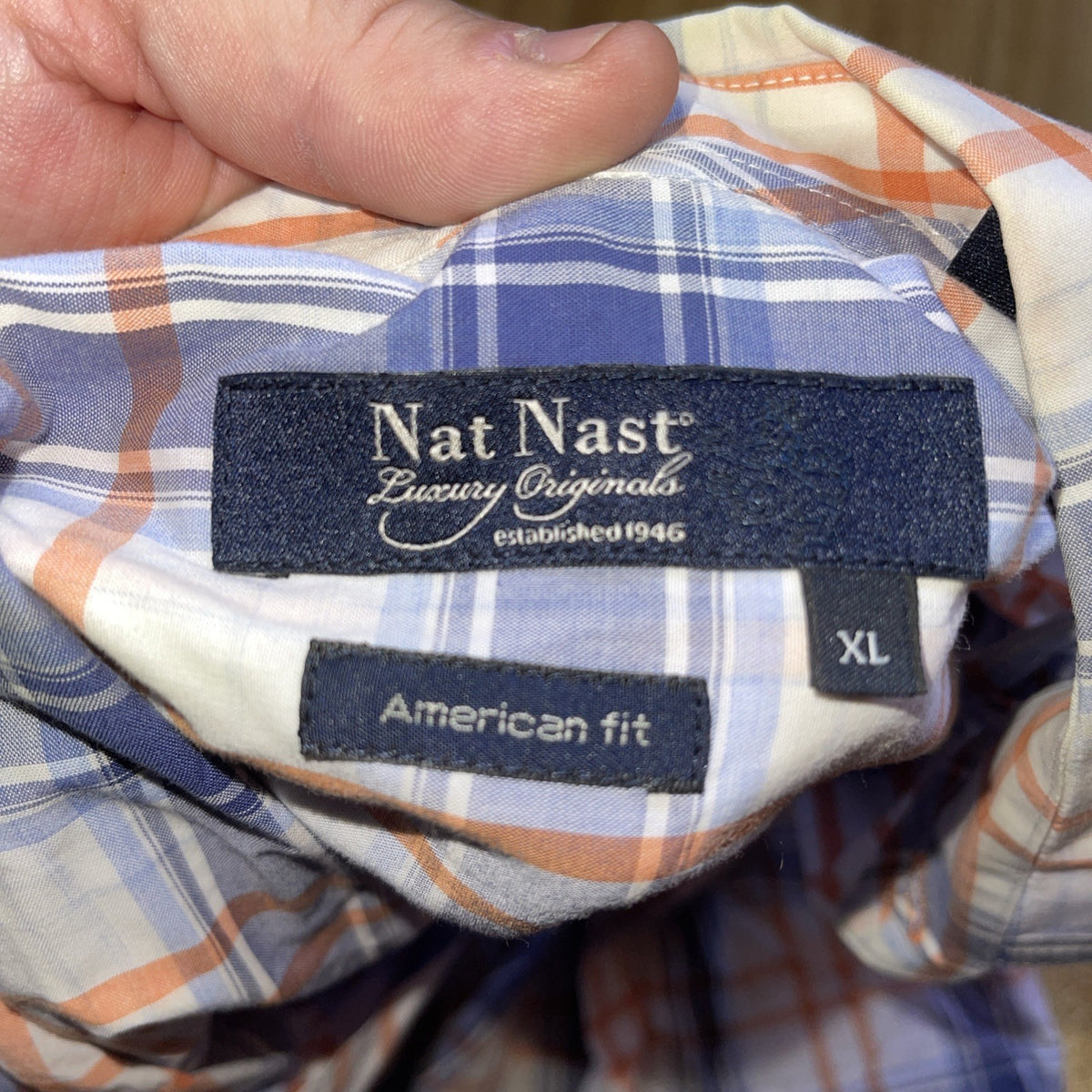 Nat Nast Button Up XL