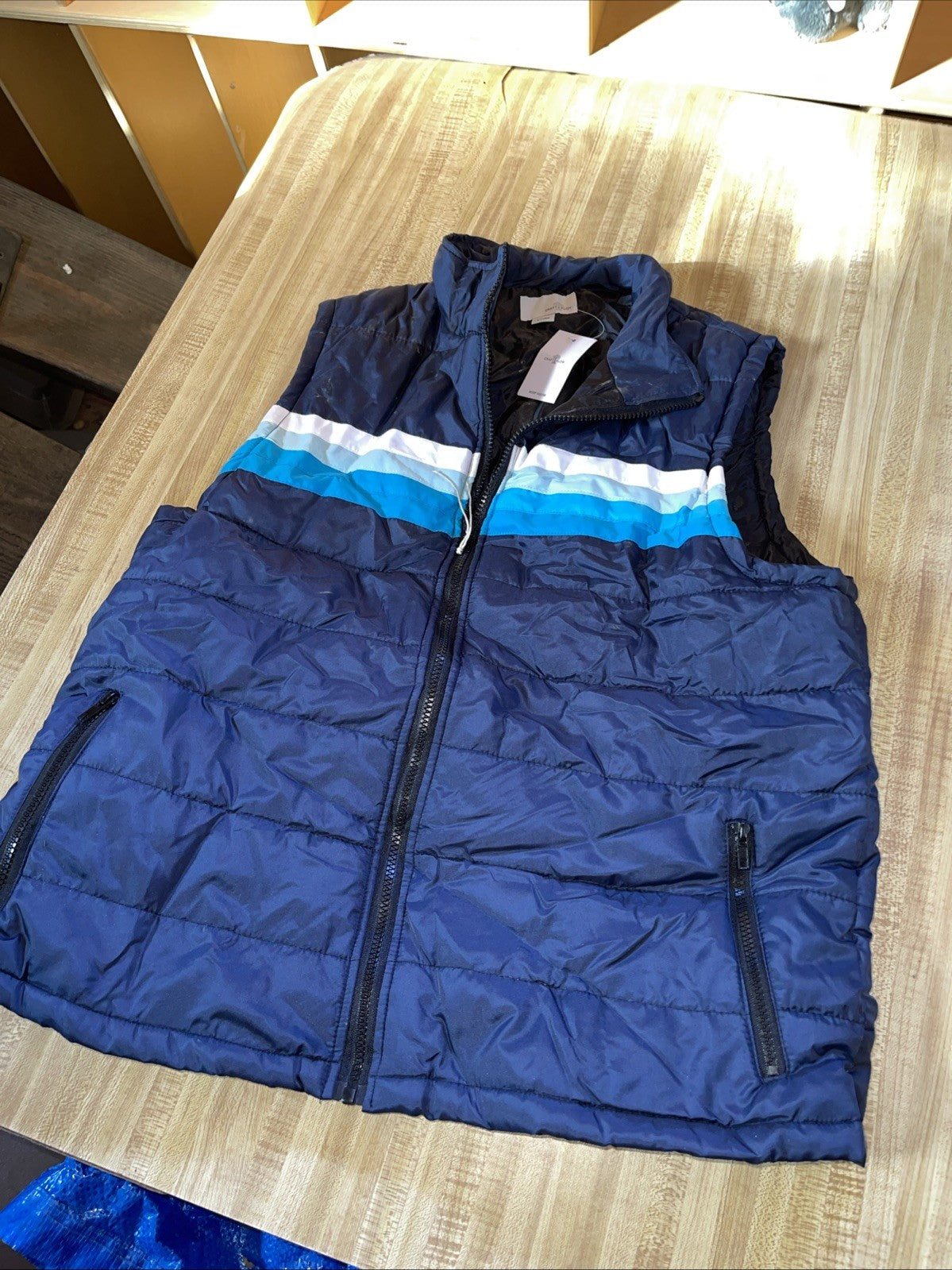 Craft+Flow Full Zip Puffer Vest XL NWT 