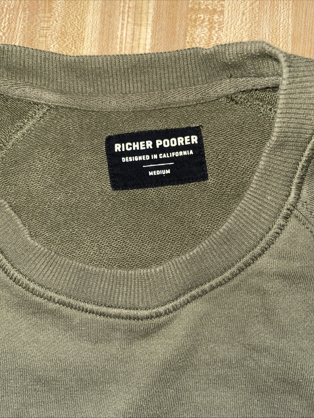 Richer Poorer Sweatshirt Medium 