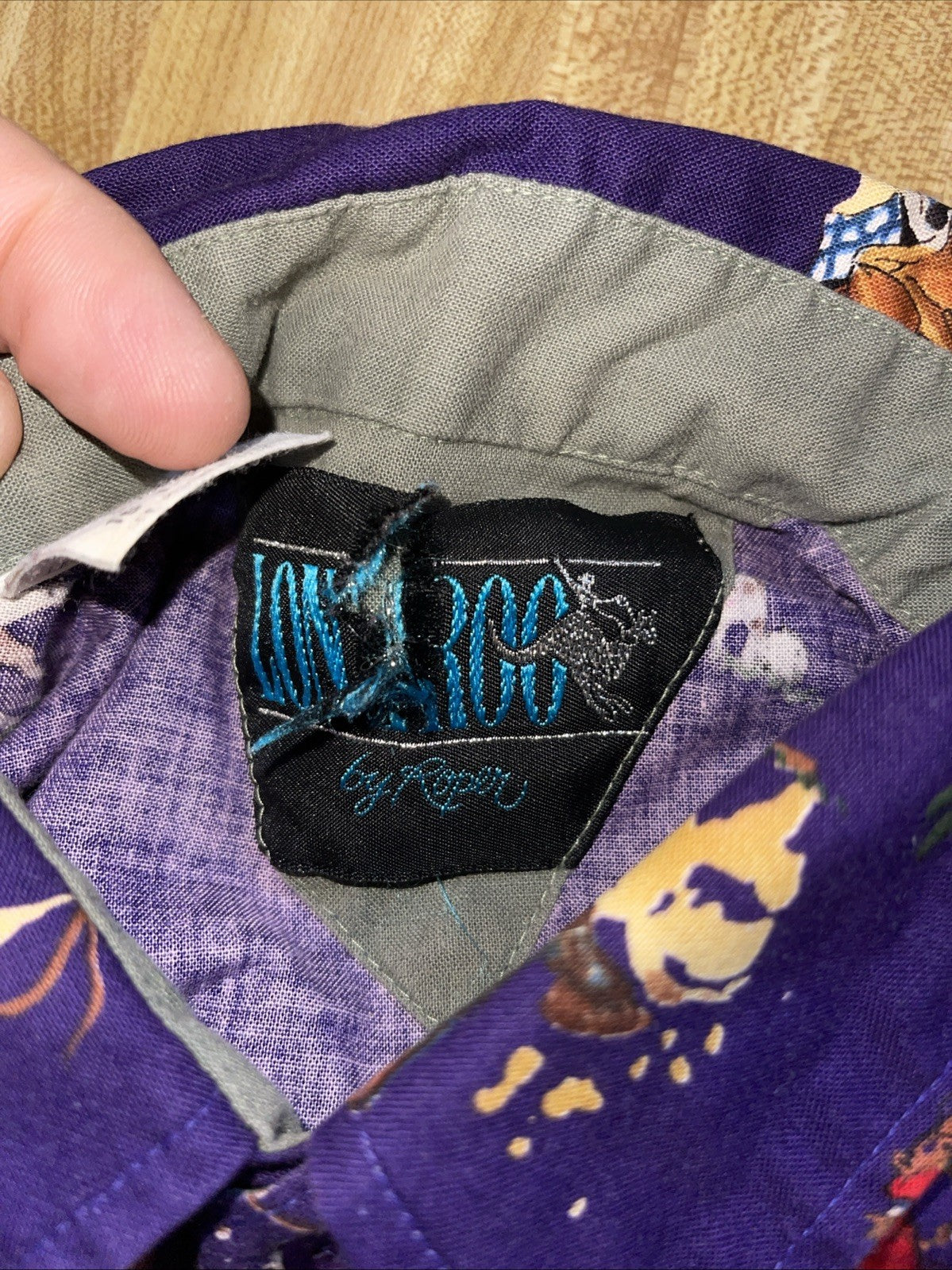 Vintage Lone Roo Western Shirt 16.5