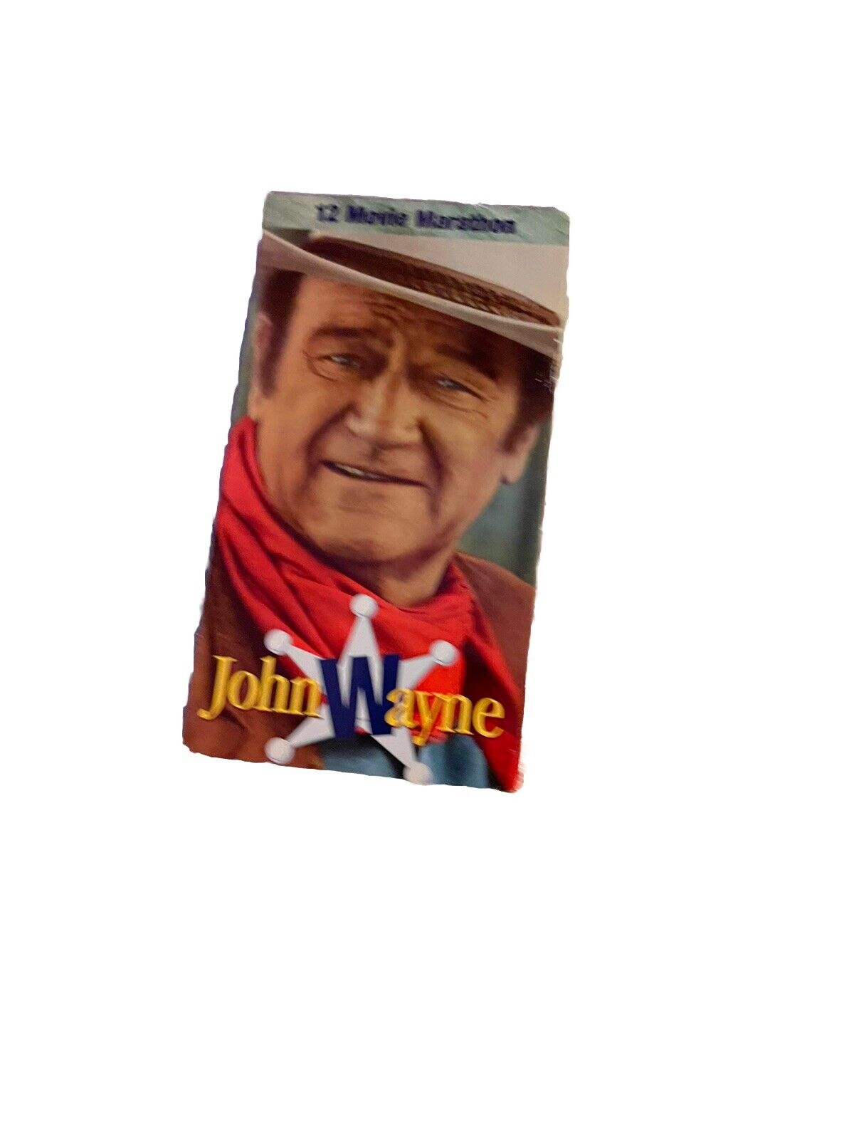 John Wayne VHS 12 Movie Marathon Vintage Western Film Bundle Lot Collection
