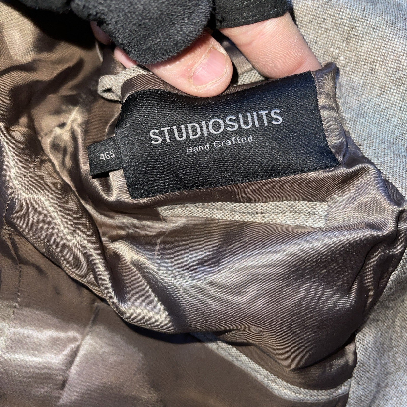 Studio Suits Men’s Suit NWT Pants 38/30 Blazer 46S