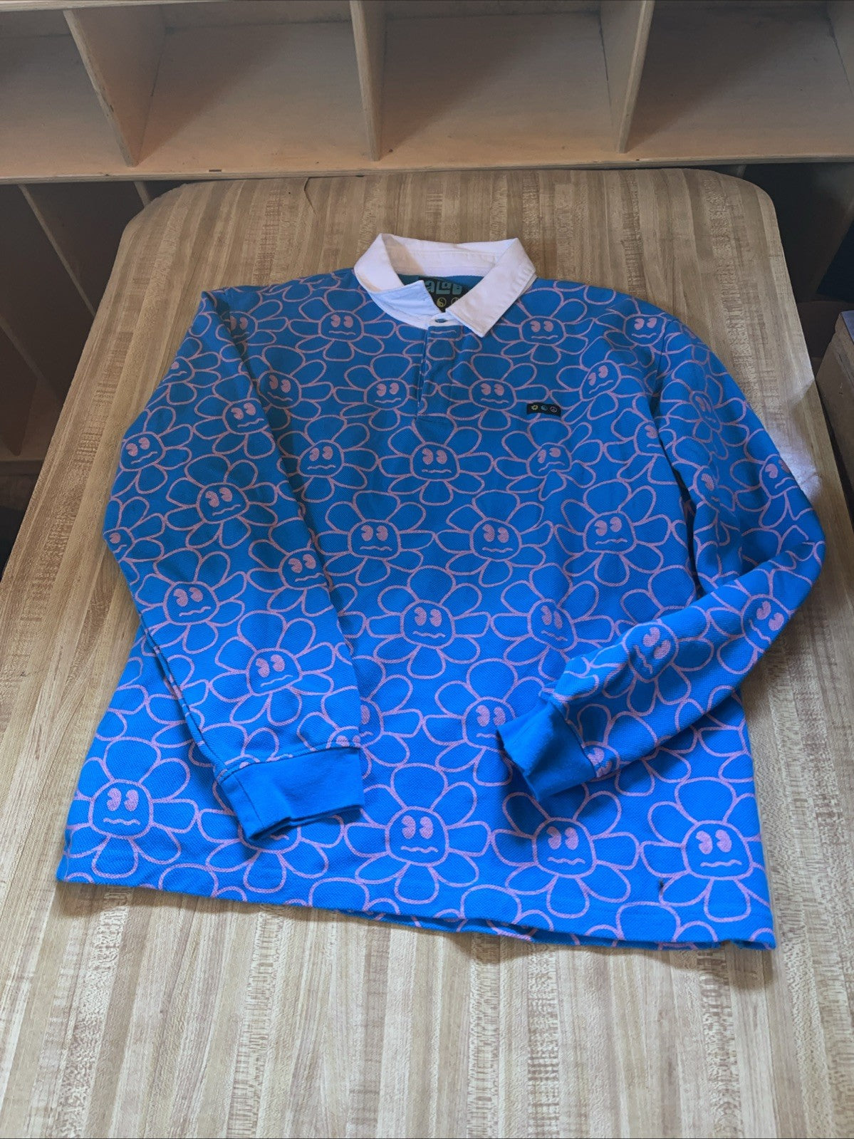 Vintage Alab Rugby Polo Large 