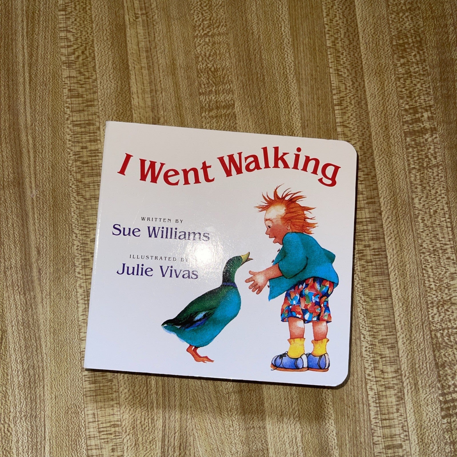 I Went Walking by Sue Williams (1996, Children's Board Books)