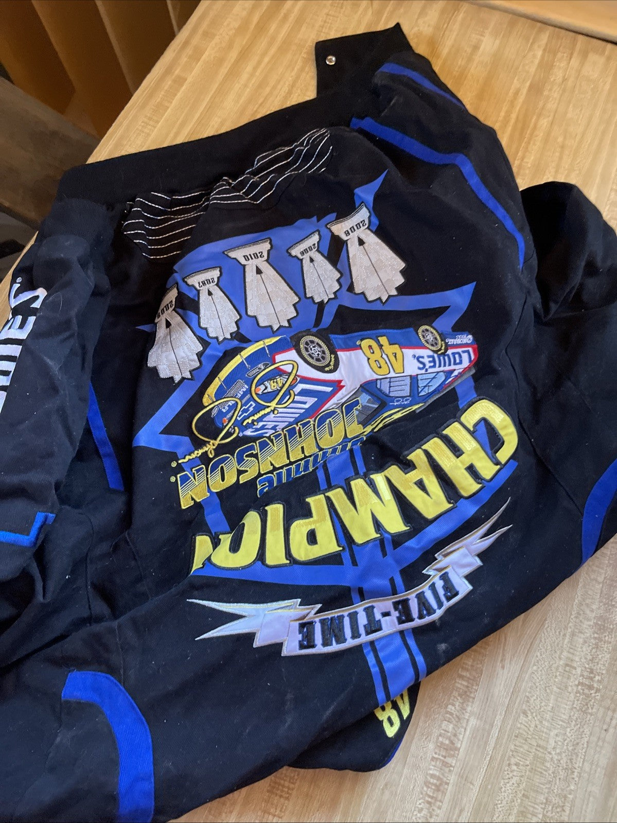 JH Design Jimmie Johnson Driver Jacket Medium 