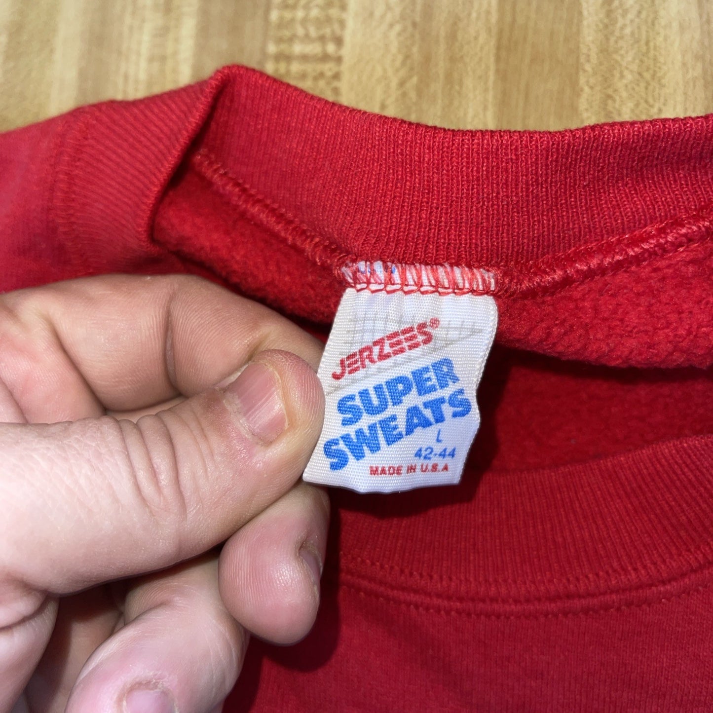 Vintage UNLV Sweatshirt Jerzees Large Made In USA 