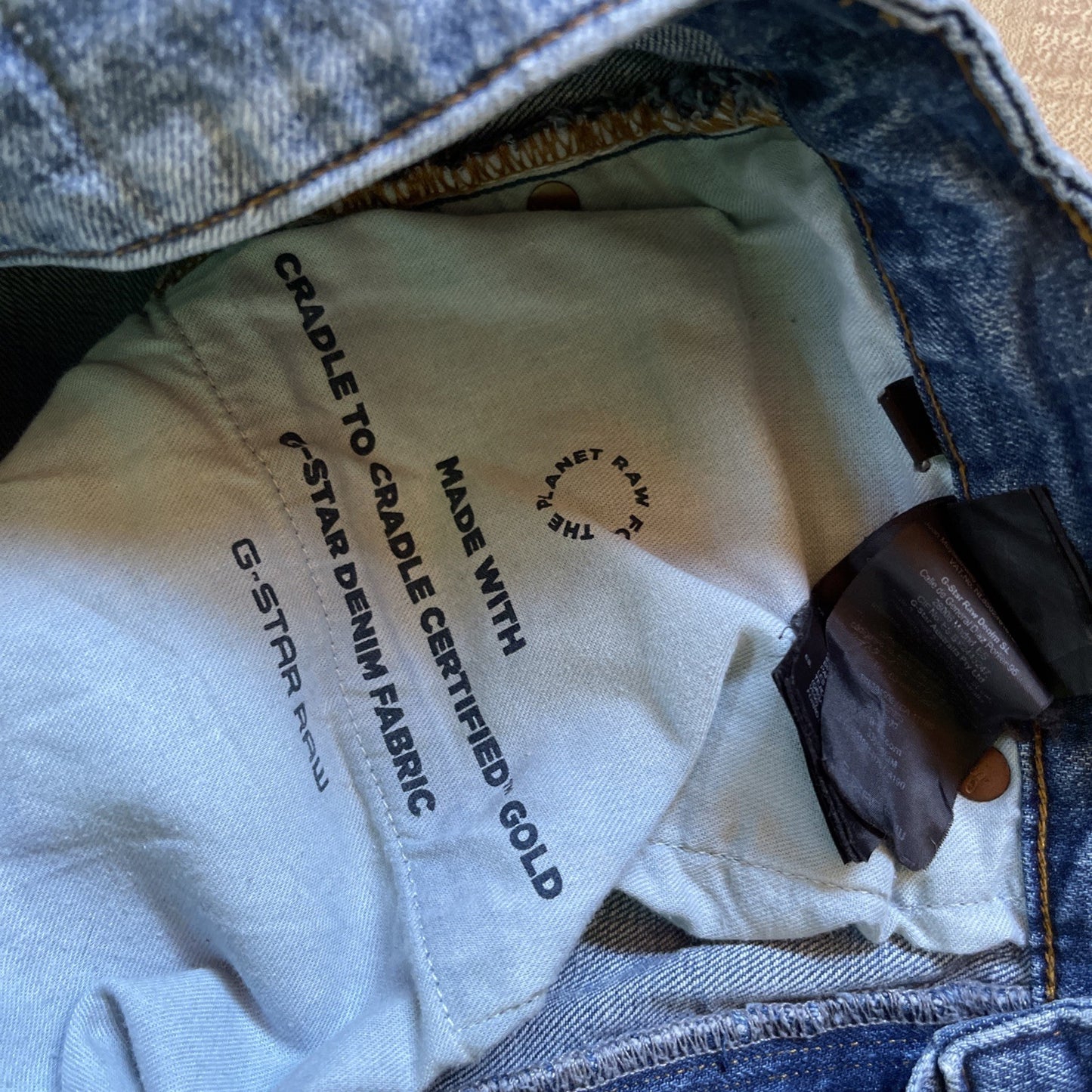 G Star Raw 3301 Slim Restored Denim Jeans 30/32