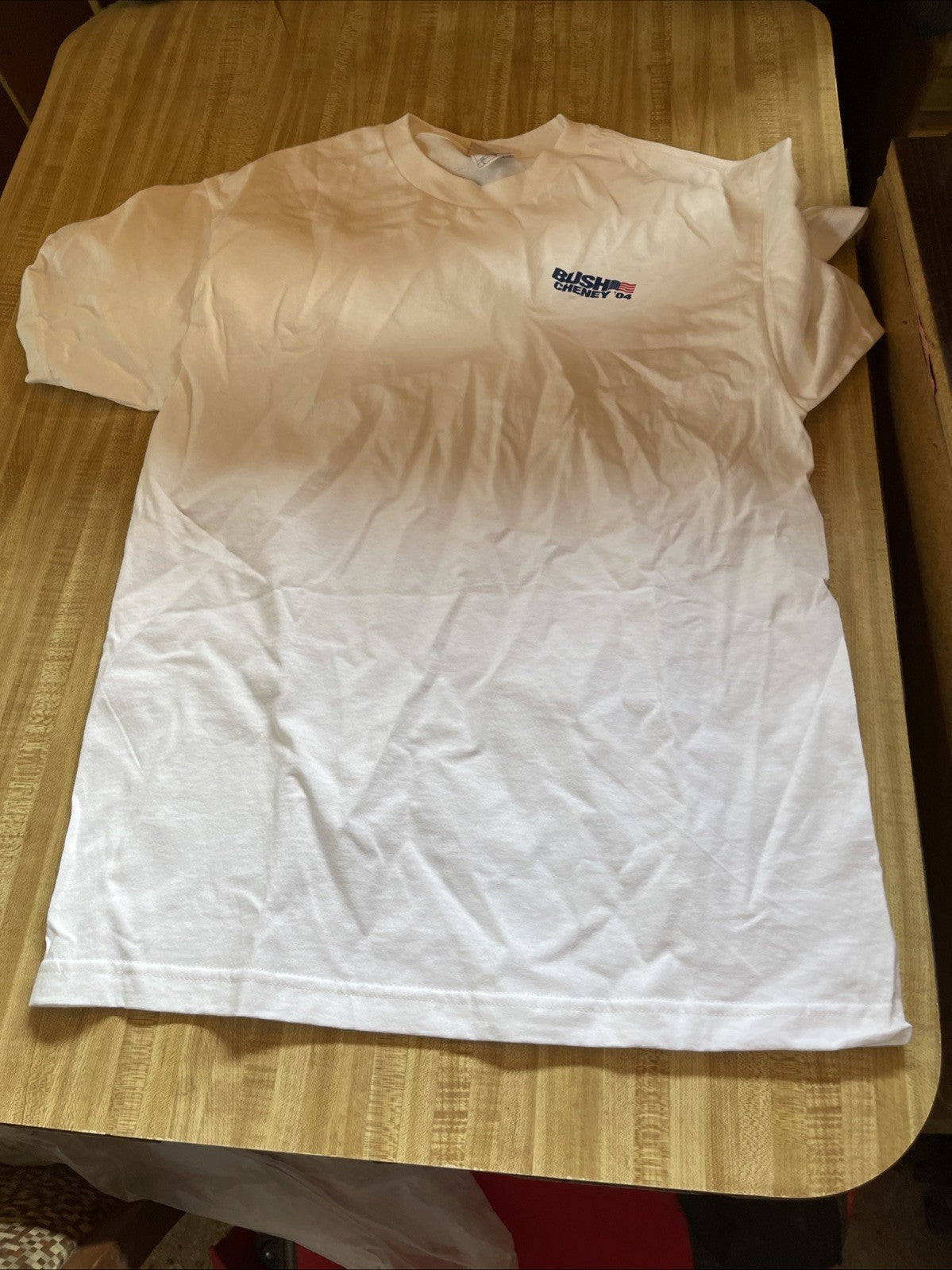 Vintage Bush Cheney Campaign T Shirt Large 