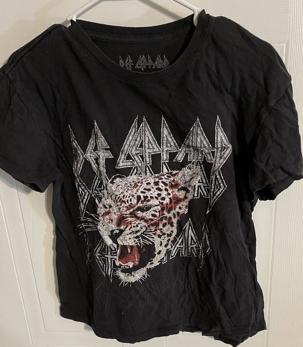 Def Leppard T Shirt Large