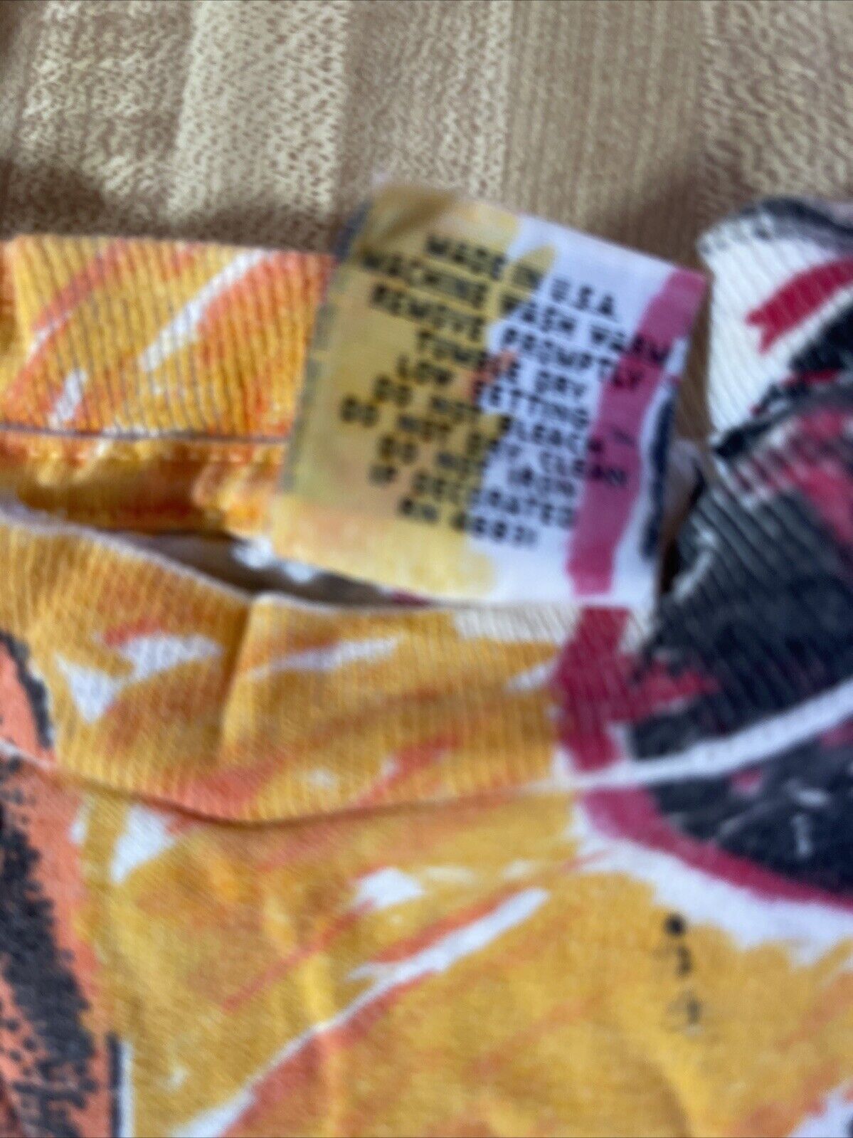 Vintage Chicago Bulls All Over Print T Shirt Large 