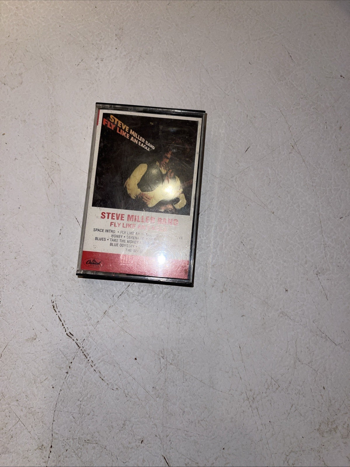 STEVE MILLER BAND FLY LIKE AN EAGLE Cassette Tape 1987 Reissue Rock Pop Rare