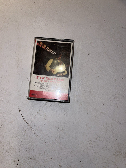 STEVE MILLER BAND FLY LIKE AN EAGLE Cassette Tape 1987 Reissue Rock Pop Rare