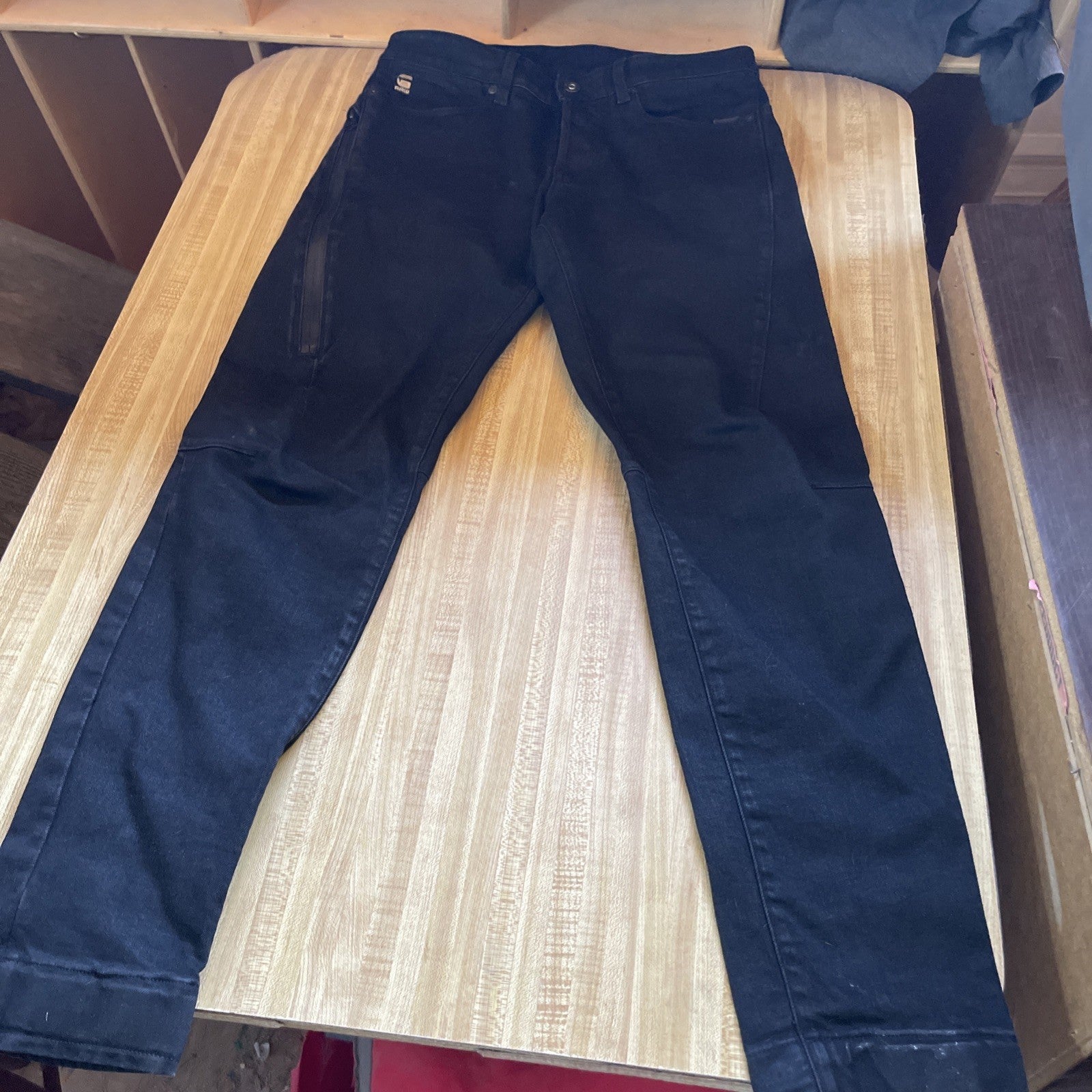 G Star Raw Citishield 3D Slim Tapered Jeans 30/32 Tag Says 30/34
