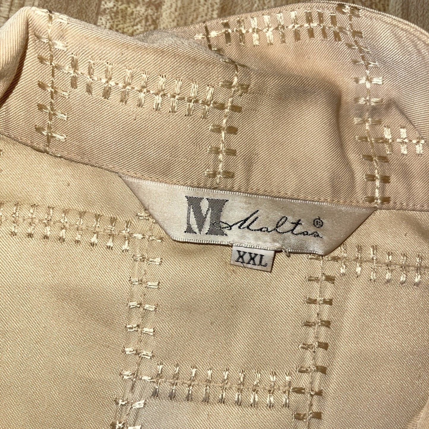 Vintage Maltos Button Up XXL 