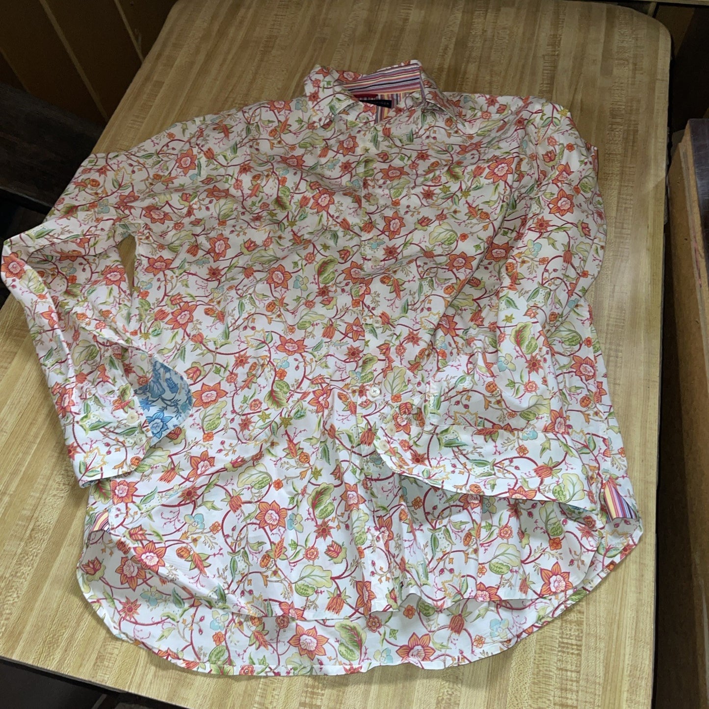 Tommy Hilfiger Button Up Medium Floral Print 