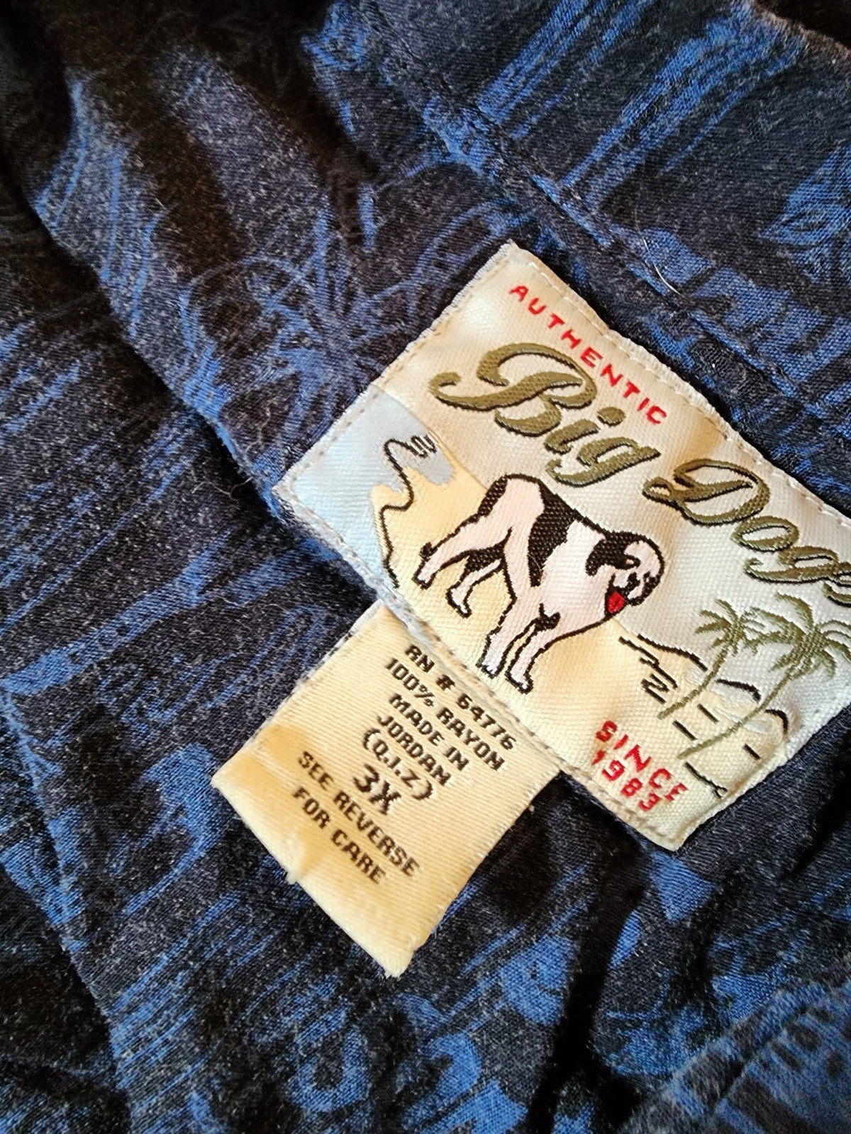 Big Dogs Hawaiian Shirt 3XL 