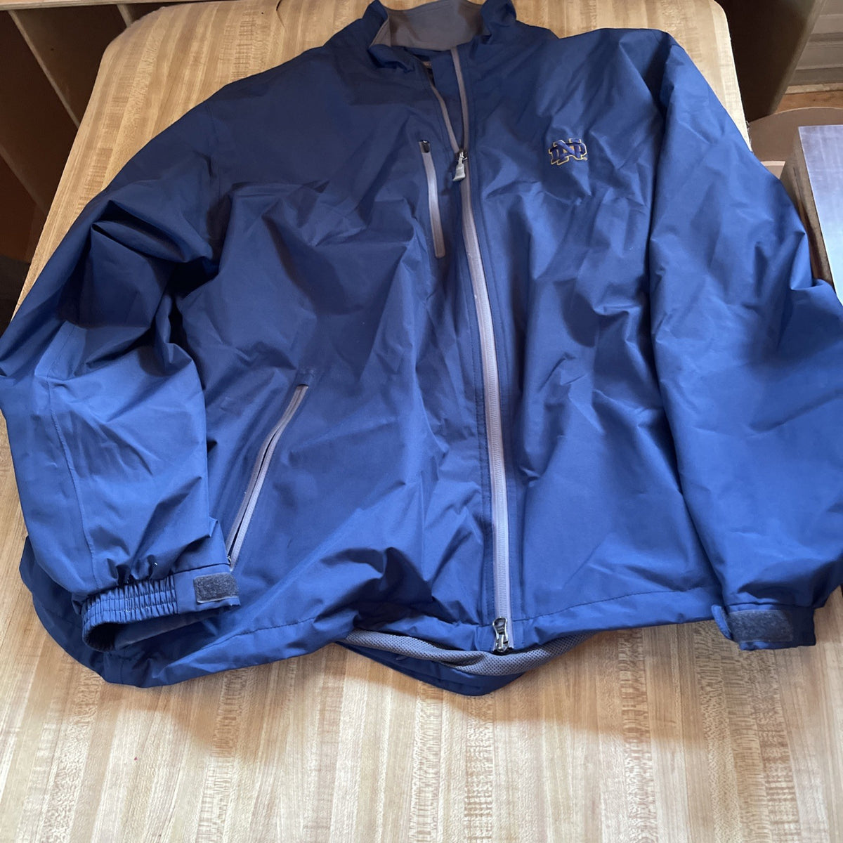 Peter Millar Notre Dame Windbreaker Jacket XXL 